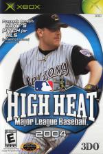 High Heat Major League Baseball 2004 Front Cover