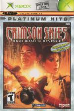 Crimson Skies: High Road To Revenge Front Cover