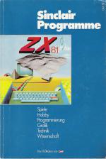 Sinclair Programme: ZX81 Front Cover