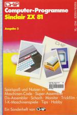 Computer Programme Für Sinclair ZX81 Ausgabe 3 Front Cover