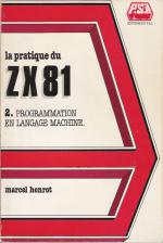 Pratique du ZX81, La Tome 2 Front Cover