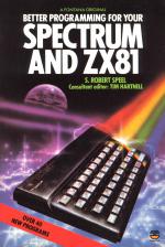 Better Programming For Your Spectrum And ZX81 Front Cover