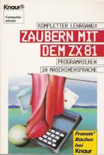 Zaubern mit dem ZX81 Front Cover