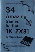 34 Amazing Games For The 1K ZX81 Front Cover