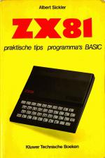 ZX81: Praktische Tips, Programma's, BASIC Front Cover