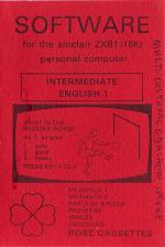 Intermediate English 1 Front Cover