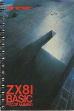 ZX81 BASIC Programming Front Cover