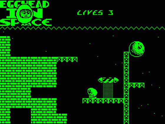 Egghead In Space Screenshot 7 (Acorn Atom)