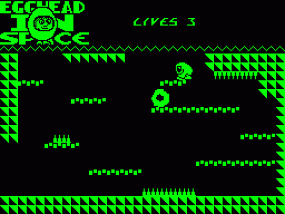 Egghead In Space Screenshot 12 (Acorn Atom)