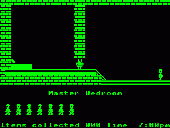 Jet Set Willy II Screenshot 5 (Acorn Atom)