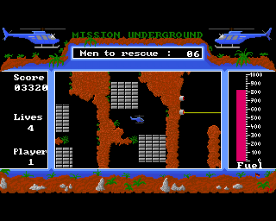 Mission Underground Screenshot 6 (Amiga 500)