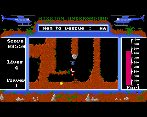 Mission Underground Screenshot 7 (Amiga 500)