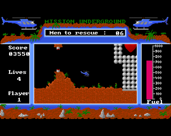 Mission Underground Screenshot 8 (Amiga 500)