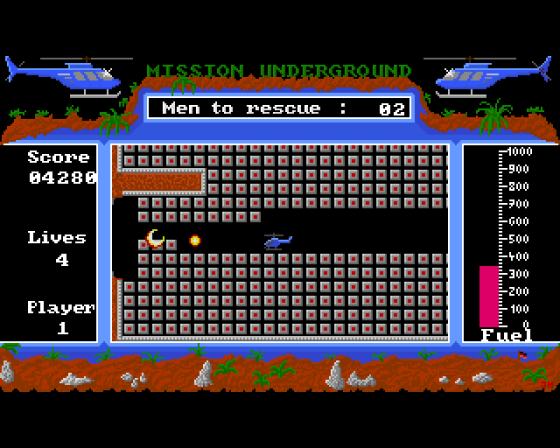 Mission Underground Screenshot 9 (Amiga 500)