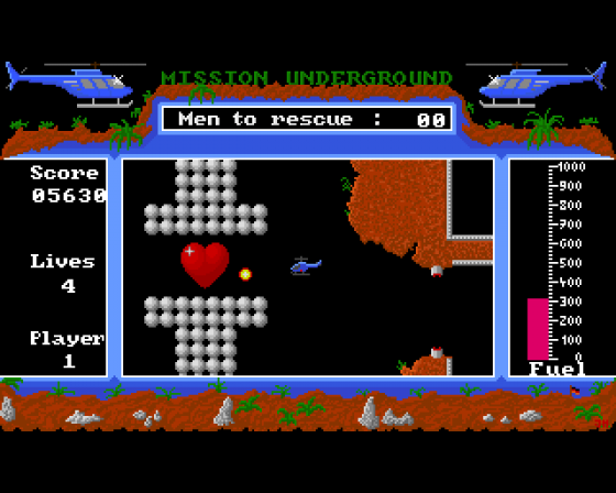 Mission Underground Screenshot 10 (Amiga 500)