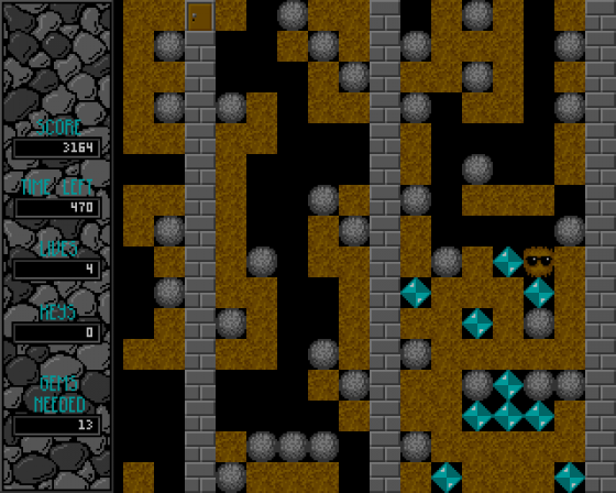 Mr. Brownstone: A Realtime Cave Simulator Screenshot 10 (Amiga 500)