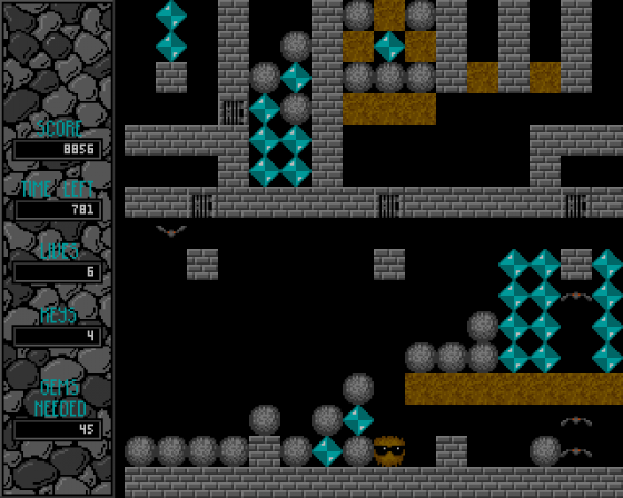 Mr. Brownstone: A Realtime Cave Simulator Screenshot 13 (Amiga 500)