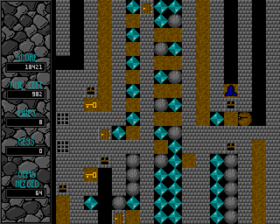 Mr. Brownstone: A Realtime Cave Simulator Screenshot 17 (Amiga 500)