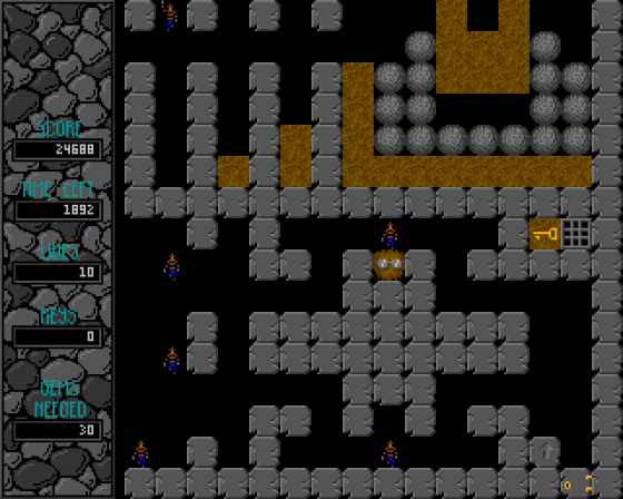 Mr. Brownstone: A Realtime Cave Simulator Screenshot 24 (Amiga 500)