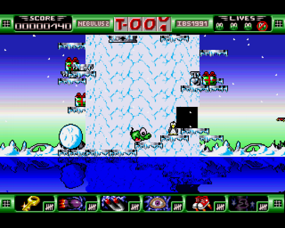 Nebulus 2: Pogo A Gogo Screenshot 13 (Amiga 500)