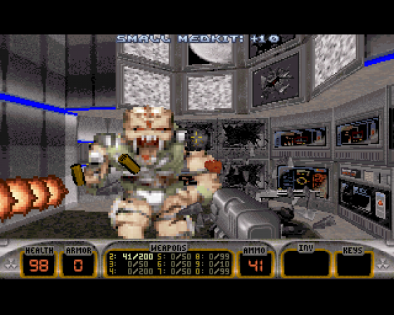 Duke Nukem 3D: Atomic Edition Screenshot 7 (Amiga 500)