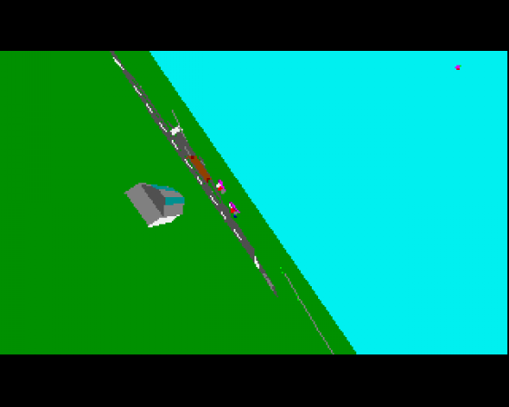 Blue Angels: Formation Flight Simulation Screenshot 5 (Amiga 500)