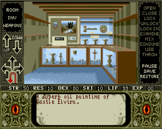 Elvira, Mistress Of The Dark Screenshot 12 (Amiga 500)