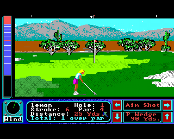 Jack Nicklaus' Greatest 18 Holes Of Major Championship Golf Screenshot 11 (Amiga 500)