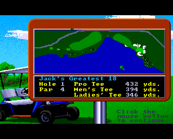 Jack Nicklaus' Greatest 18 Holes Of Major Championship Golf Screenshot 14 (Amiga 500)