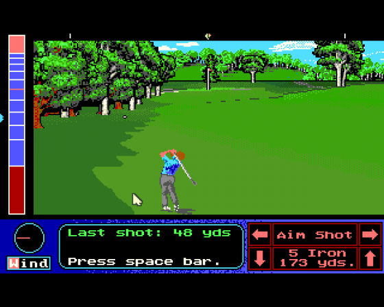 Jack Nicklaus' Unlimited Golf Screenshot 8 (Amiga 500)