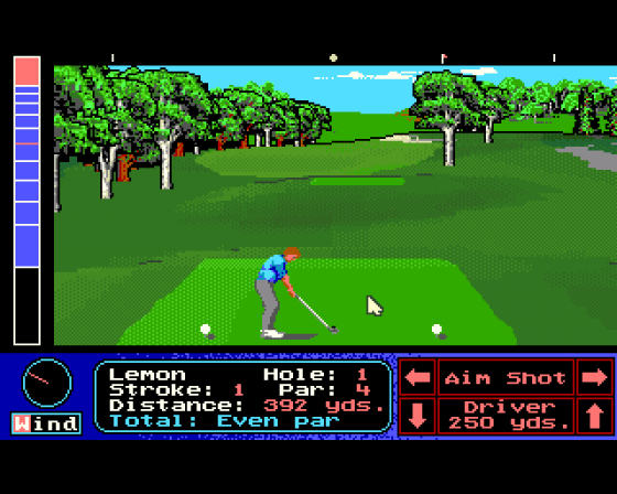 Jack Nicklaus' Unlimited Golf And Course Design Screenshot 7 (Amiga 500)