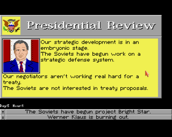 The Cardinal Of The Kremlin Screenshot 10 (Amiga 500/600)