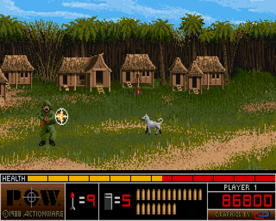 P. O. W. Screenshot 12 (Amiga 500)