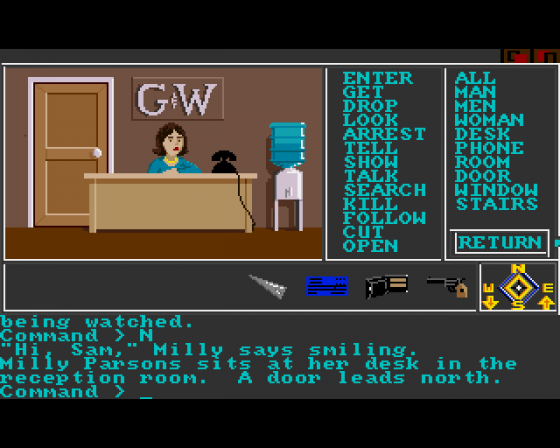 Borrowed Time Screenshot 5 (Amiga 500)