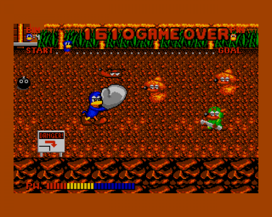 Dynamite Dux Screenshot 11 (Amiga 500)