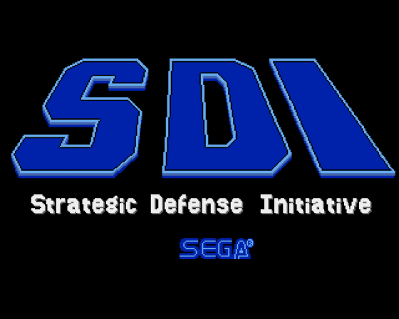 SDI: Strategic Defense Initiative