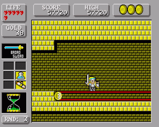 Super Wonder Boy Screenshot 14 (Amiga 500)