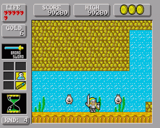 Super Wonder Boy Screenshot 17 (Amiga 500)