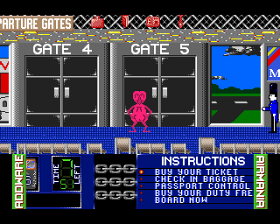 Airmania! Screenshot 6 (Amiga 500)