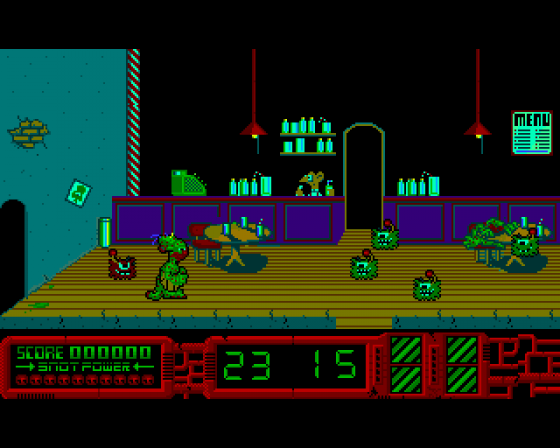 Gilbert: Escape From Drill Screenshot 8 (Amiga 500)