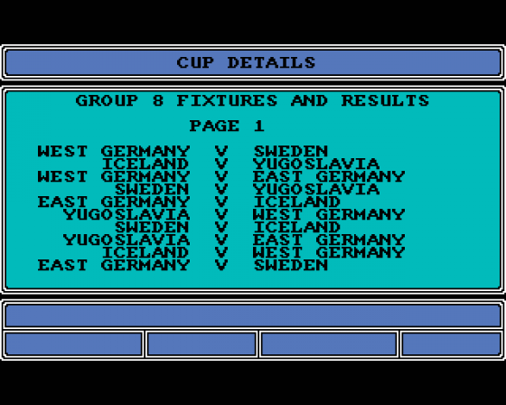 Track Suit Manager Screenshot 9 (Amiga 500)