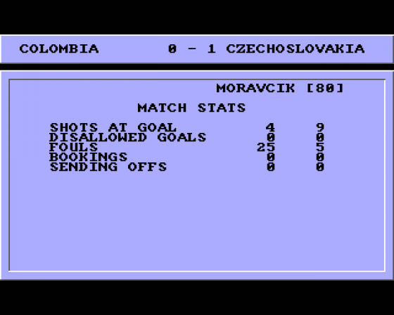 Track Suit Manager Screenshot 12 (Amiga 500)