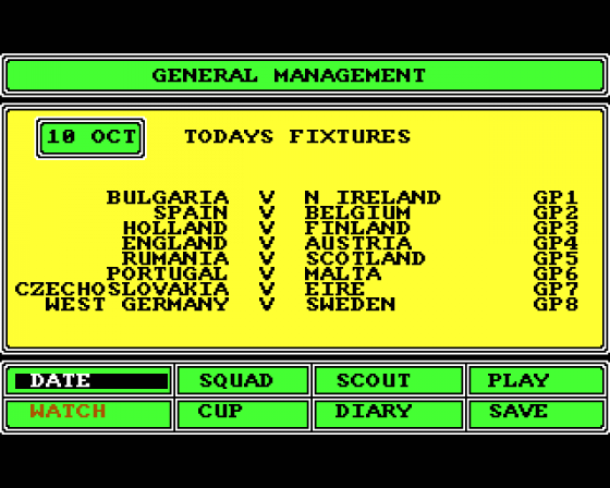 Track Suit Manager Screenshot 14 (Amiga 500)