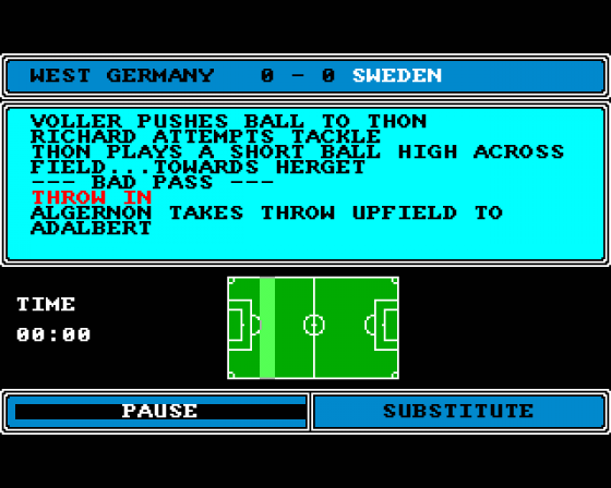 Track Suit Manager Screenshot 17 (Amiga 500)