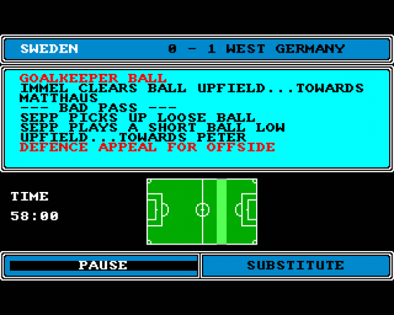 Track Suit Manager Screenshot 22 (Amiga 500)