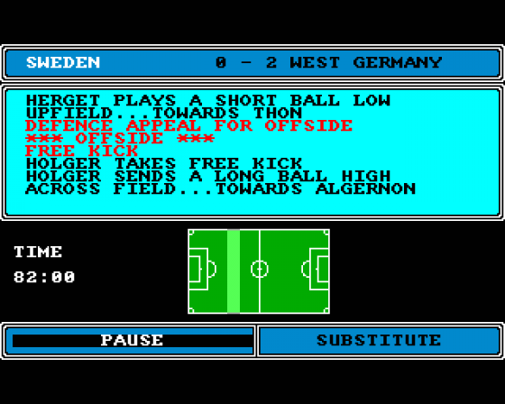 Track Suit Manager Screenshot 23 (Amiga 500)