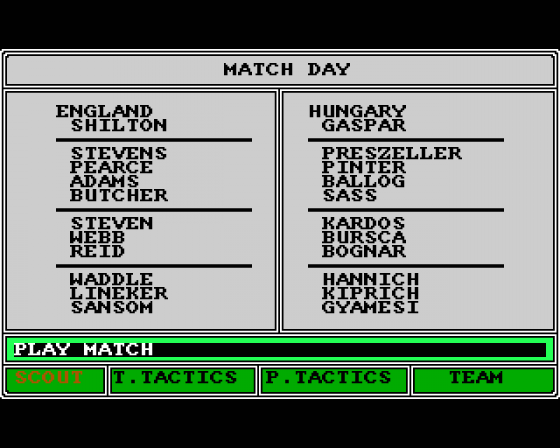 Track Suit Manager II Screenshot 8 (Amiga 500)