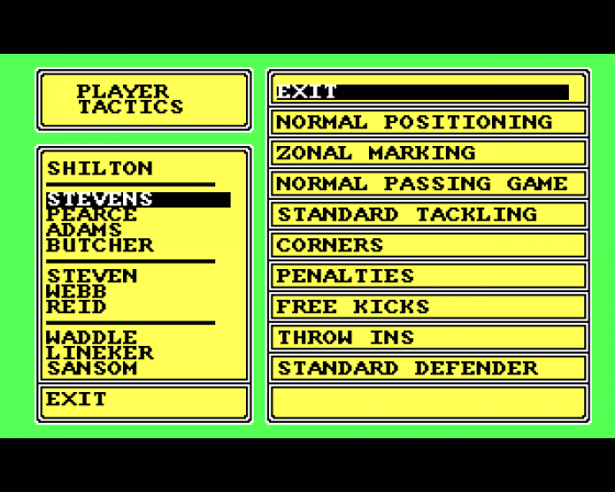 Track Suit Manager II Screenshot 10 (Amiga 500)