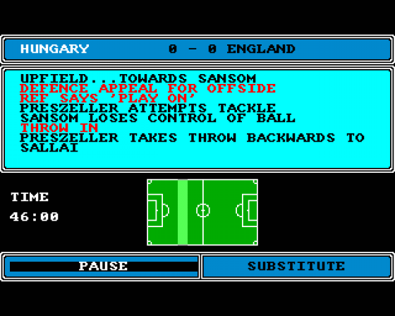 Track Suit Manager II Screenshot 11 (Amiga 500)