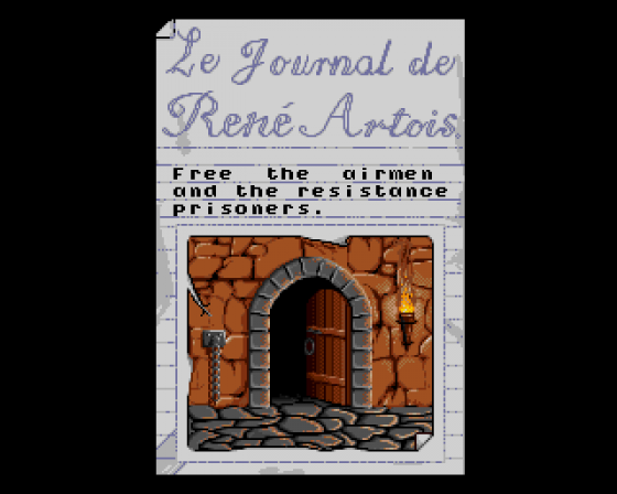 Allo Allo: Cartoon Fun Screenshot 8 (Amiga 500)